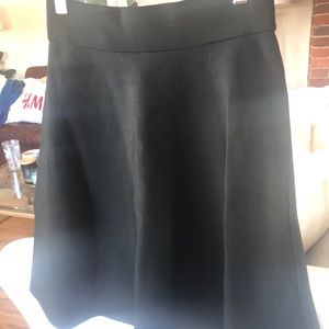 Ann Taylor XS black circle skirt